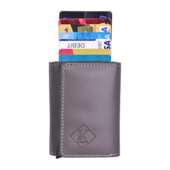 Vanguard Smart RFID Leather Wallet - Grey