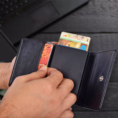 Vanguard Smart RFID Leather Wallet - Black