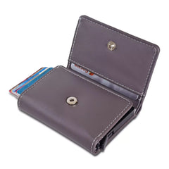 Vanguard Smart RFID Leather Wallet - Grey