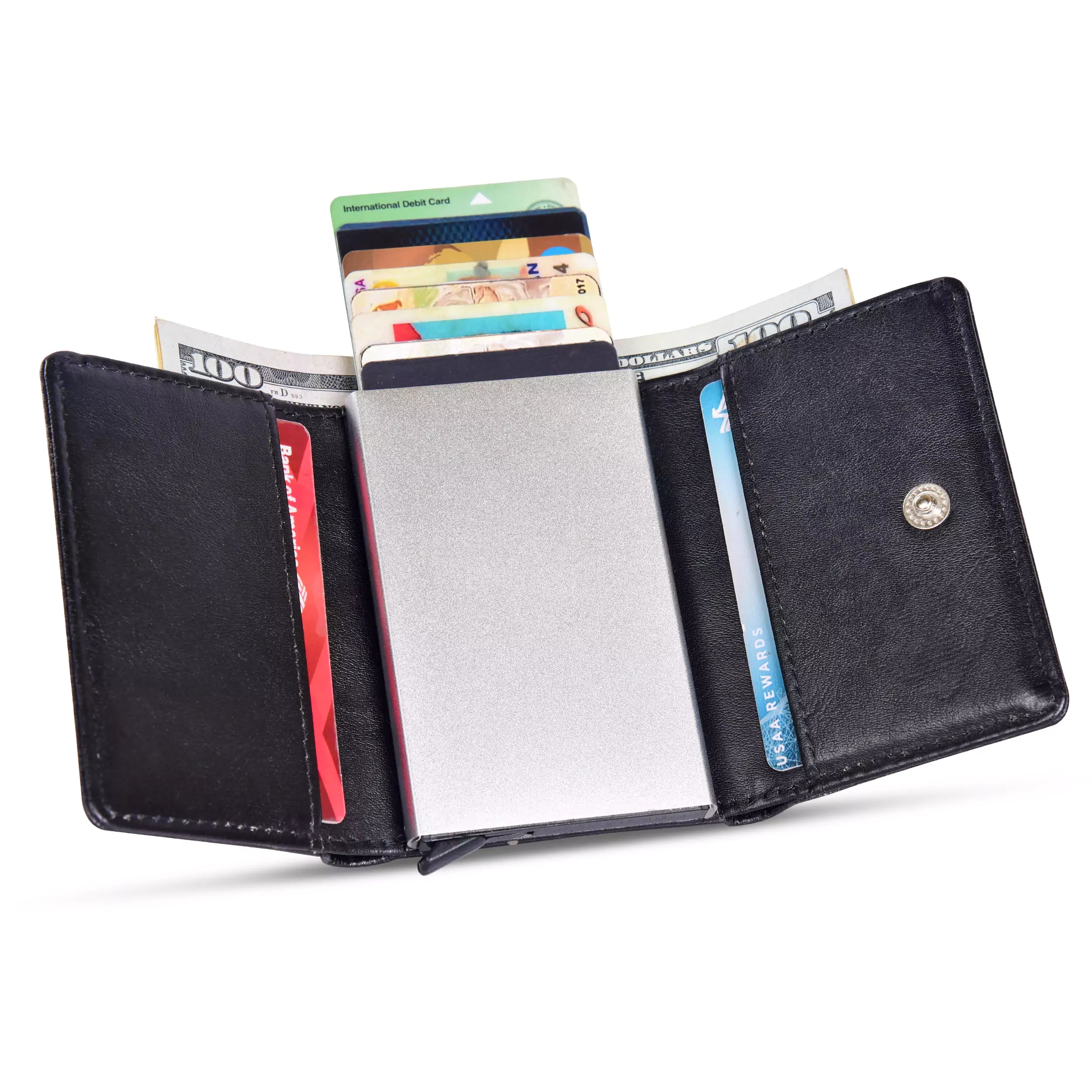 Vanguard Smart RFID Leather Wallet - Black