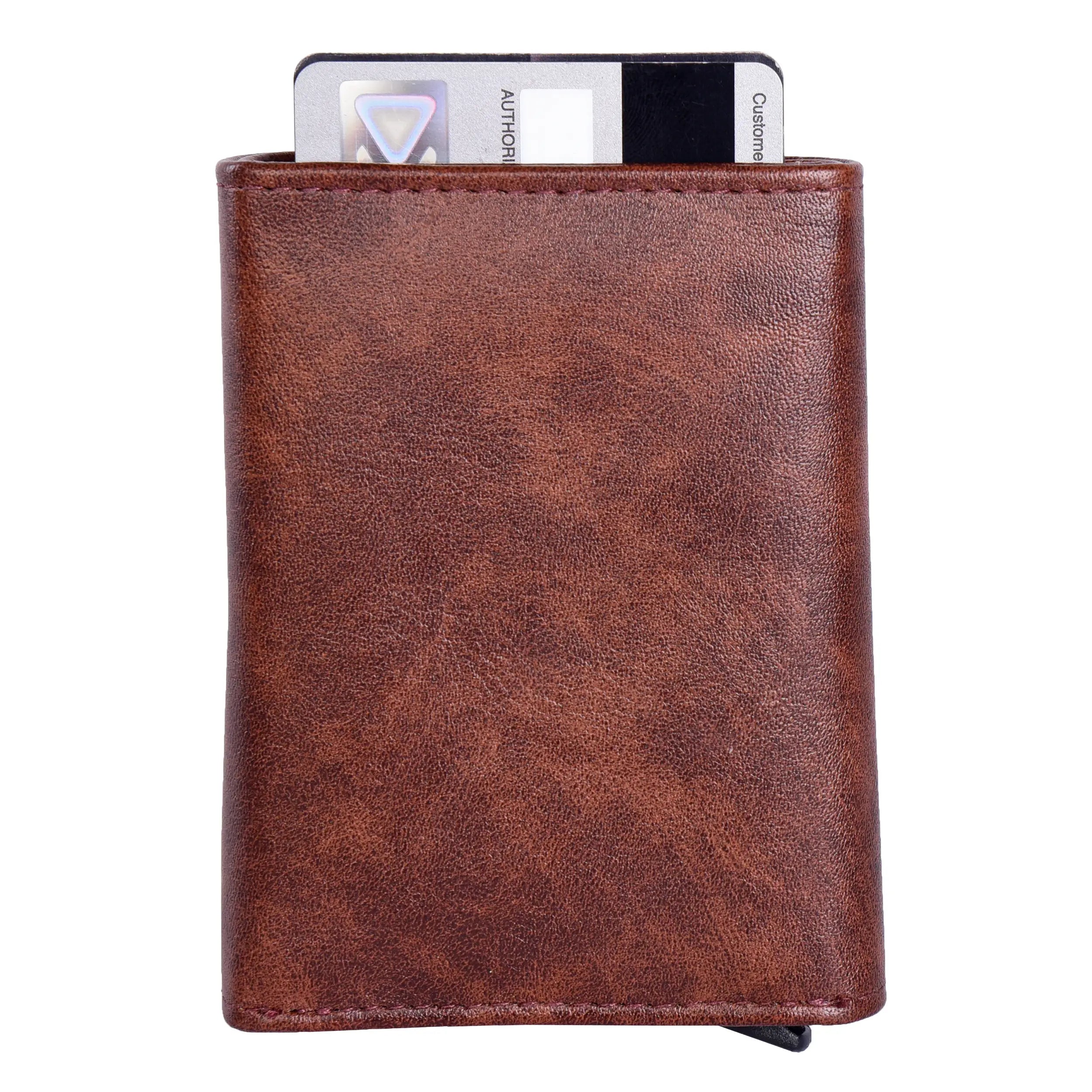 Vanguard Smart RFID Leather Wallet - Brown