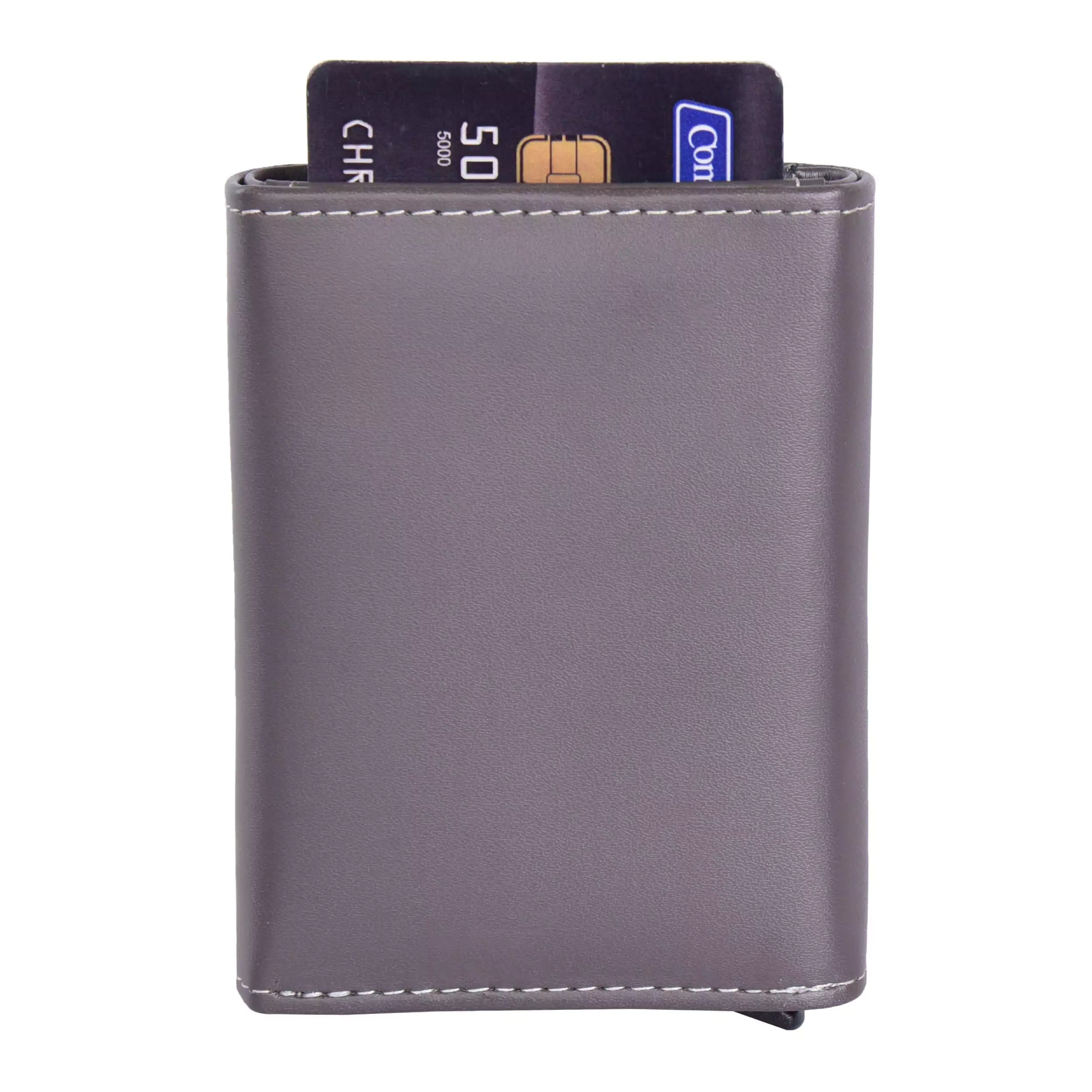 Vanguard Smart RFID Leather Wallet - Grey