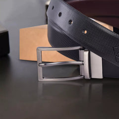 Viper DualEdge Reversible Leather Belt – Ethical & Elegant