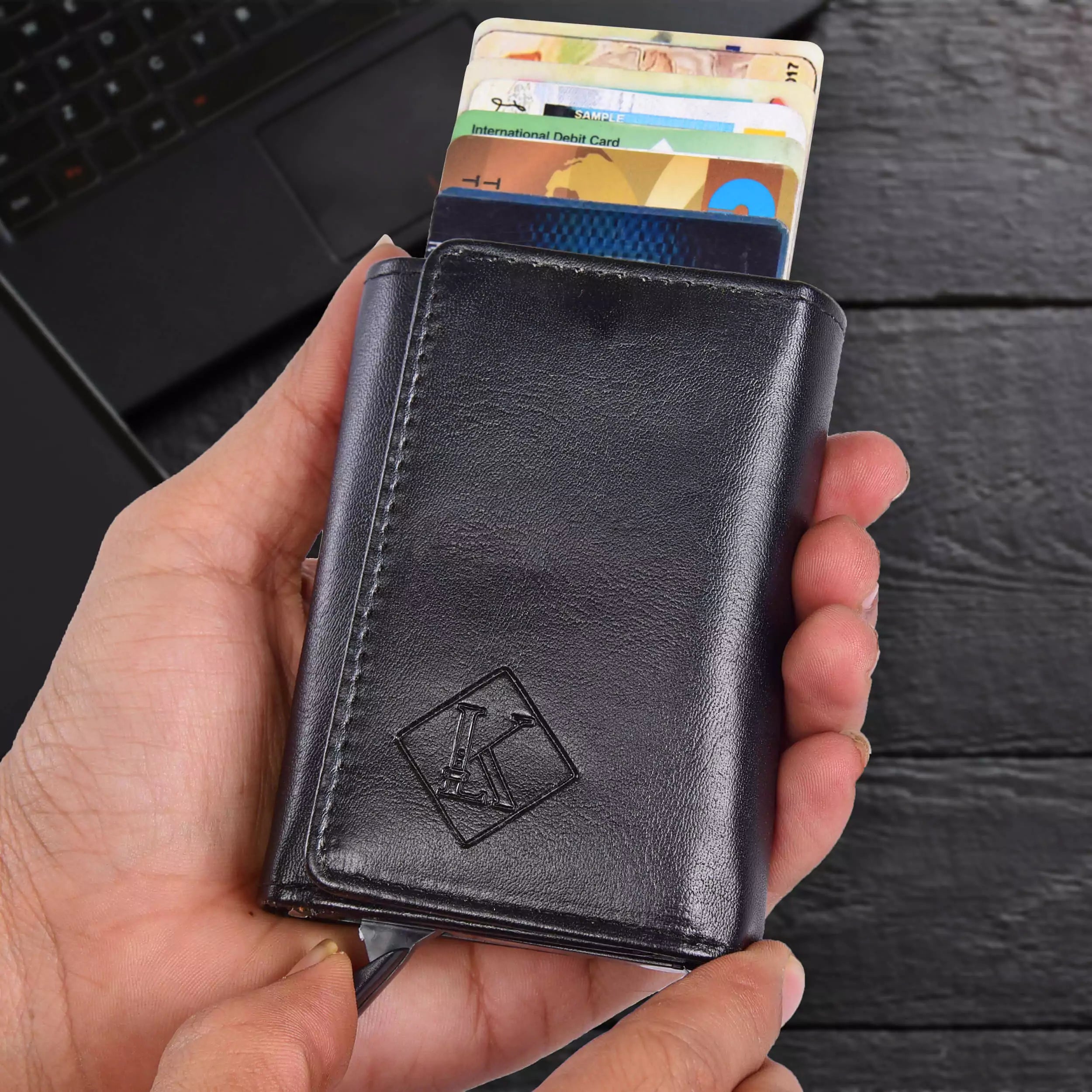 Vanguard Smart RFID Leather Wallet - Black