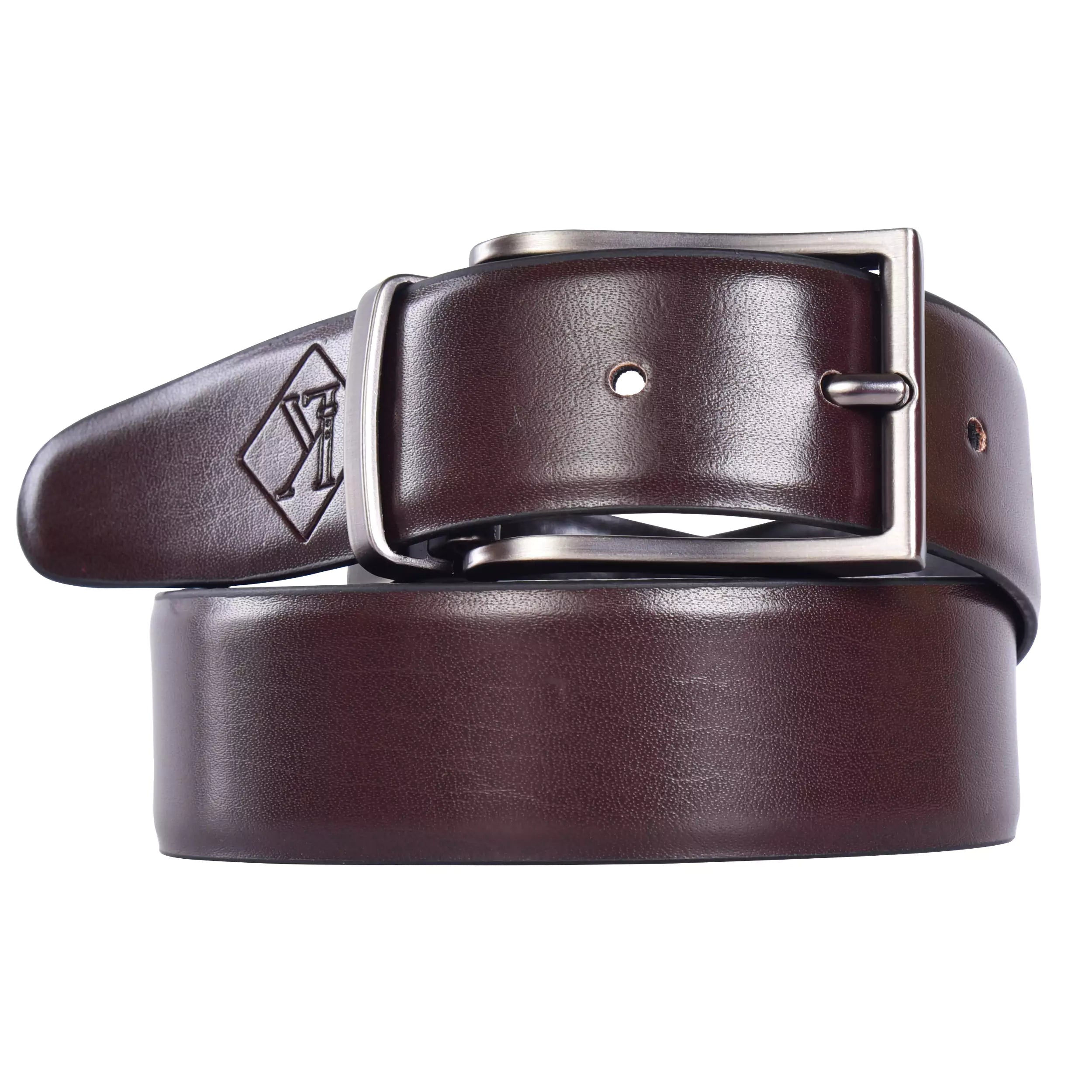 DualEdge Reversible Vegan Leather Belt – Ethical & Elegant